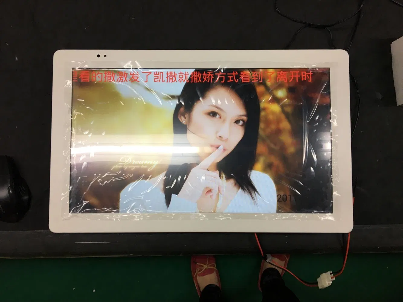 18.5 Inch Bus LCD Advertising Display Ad Player with 4G Network, Digital Signage