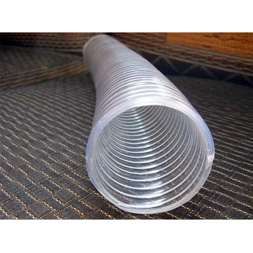 Customized Heavy Duty Super Flexible PVC Spiral Steel Wire Reinforced Pipe