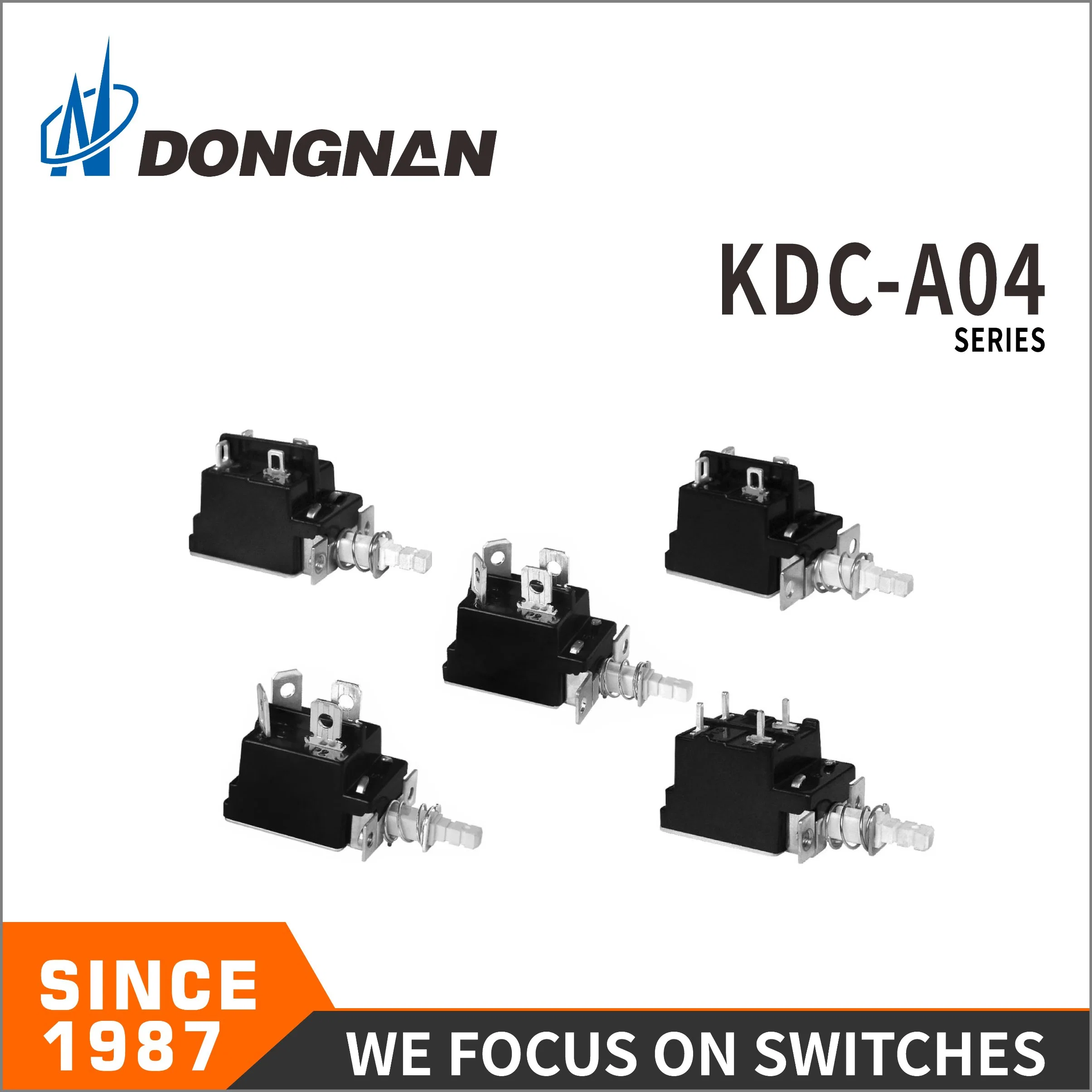 Interruptor de alimentación Dongnan KDC-A04 para larga duración de la computadora