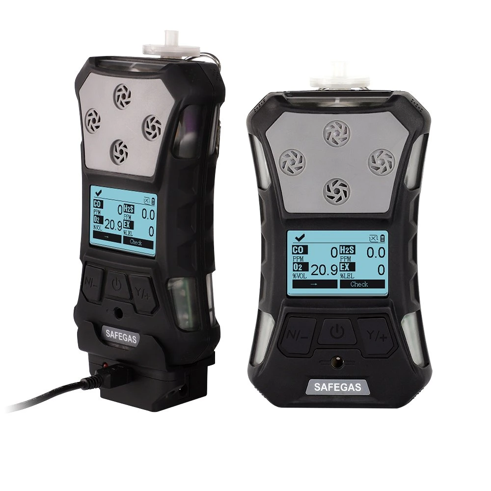 Alta precisión con sensor Europa Co H2S NH3 fuga de gas Detector