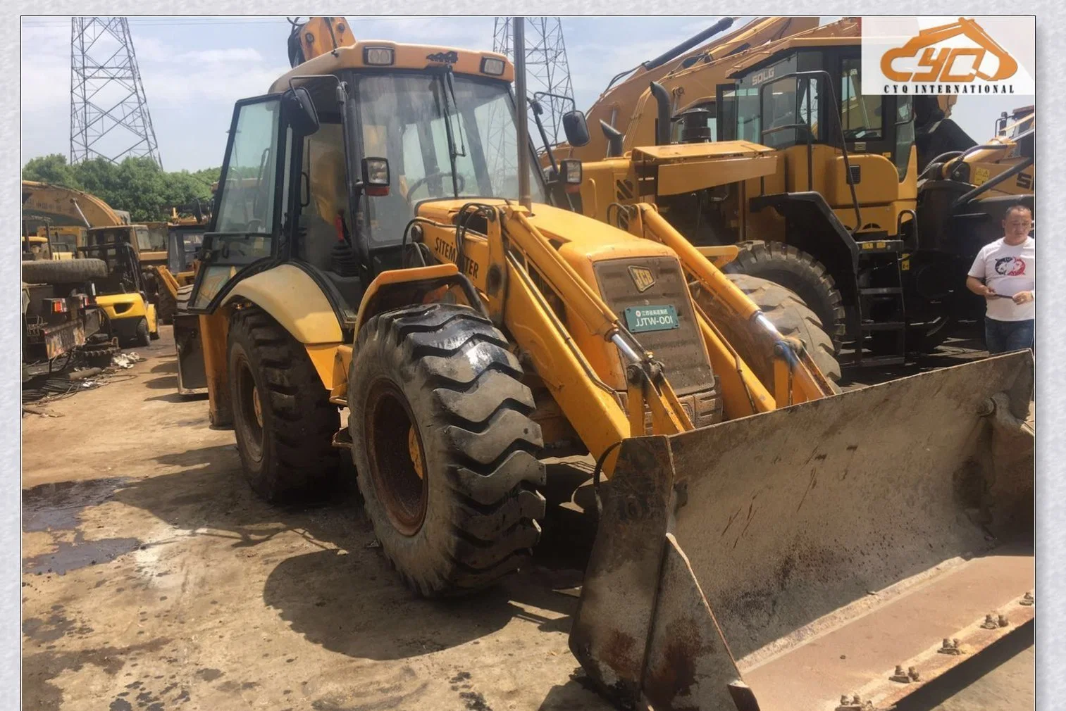 В продаже использовались JCB 4cx экскаватор-погрузчик, JCB 4cx JCB 3cx, JCB 4cx Piling Master