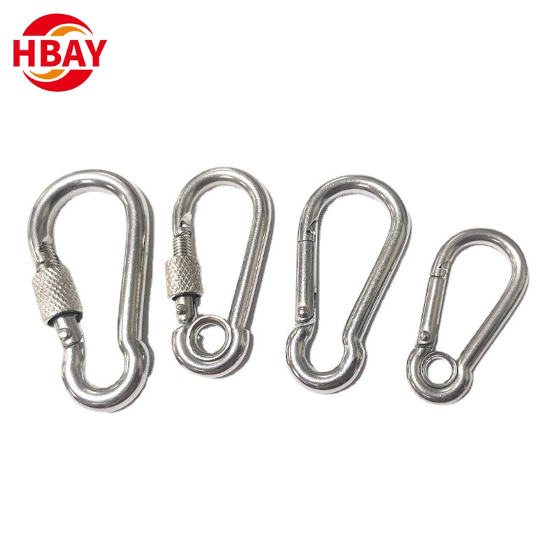 Dog Chain Hook Strapping Automatic Lock Safety Spring Buckle