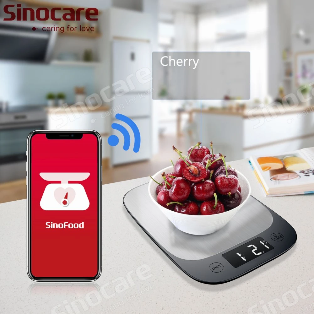Balance de cuisine Sinocare mécanique Balance de cuisine pour les fruits Bilan électrique Poids échelle alimentaire Nicewell 22lbs cuisine numérique