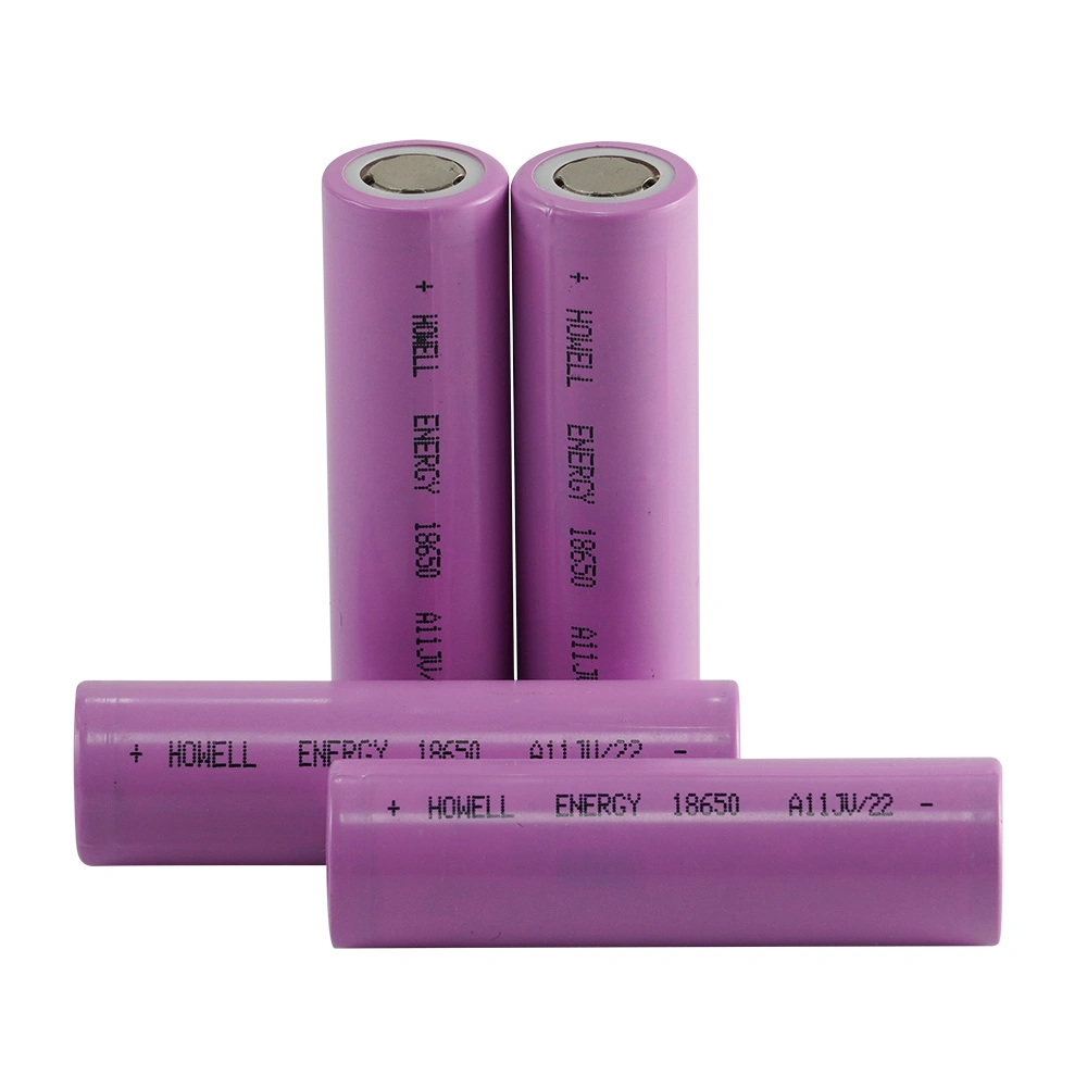 3.7V/7.4V 1800mAh/2000mAh/2200mAh/2600mAh/3000mAh 18650 Rechargeable Lithium Ion Cell Battery for EV/Electric Scooter/Electric Bicycle/Three Wheeler