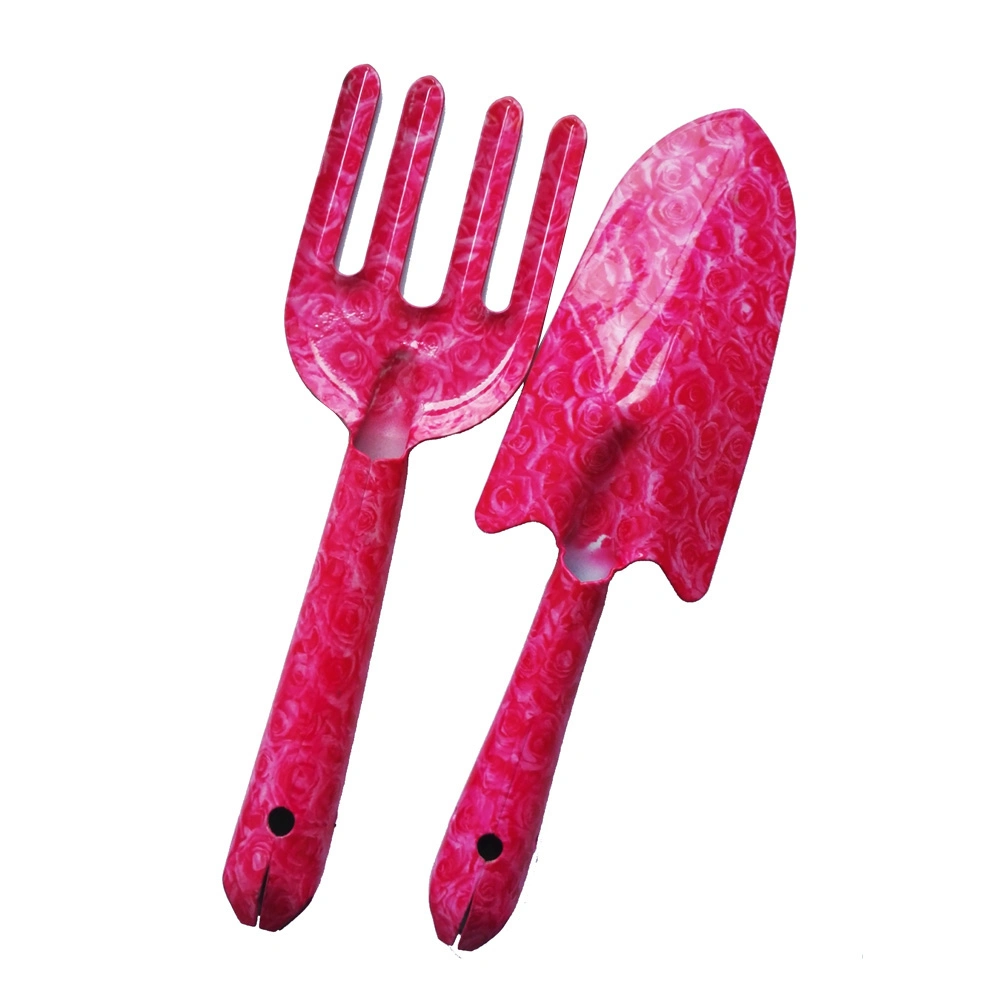 Colorful Printing Promotional Mini Garden Tool Set Spade and Fork