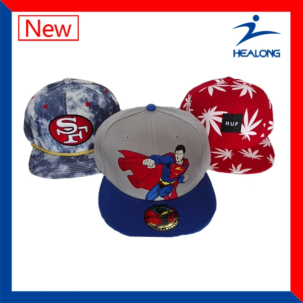 Healong Fashion Design Sports Clothing Gear Any Logo Sublimation Men's Baseball Hats