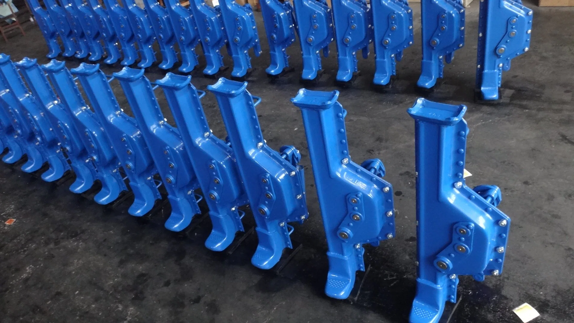 5000kgs Mechanical Steel Jack for Rail Industries