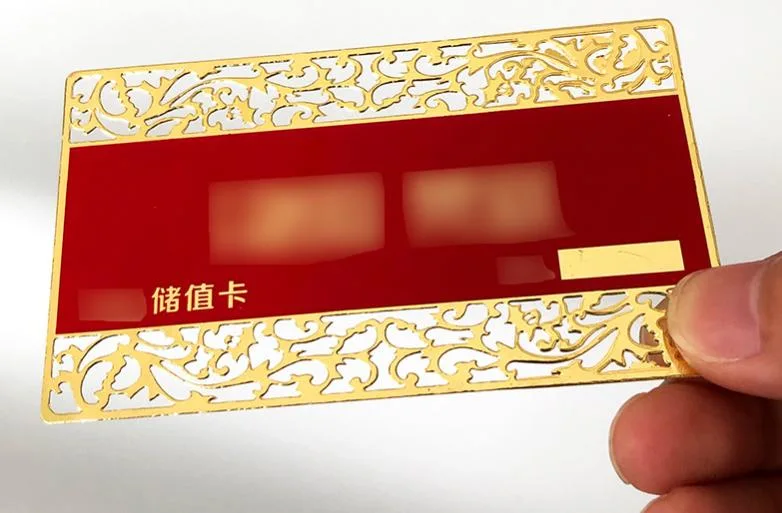 Business Card Printing High-Grade Hollow Color Sign