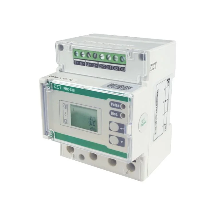 PMC-230 35mm DIN Rail Single-Phase Multifunction Meter for Voltage Power kWh Measurement with Energy Log