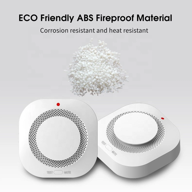 Home Security Alarmanlage Addressable Fernbedienung Wireless Fire Smart Rauchmelder mit Batterie