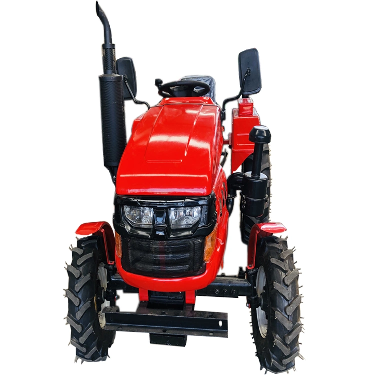 Compact Agricultural Farm Tractors /Agricultural Machinery 4X4 30HP/40HP 50HP Mini Garden Small Grass Cutter with Tiller