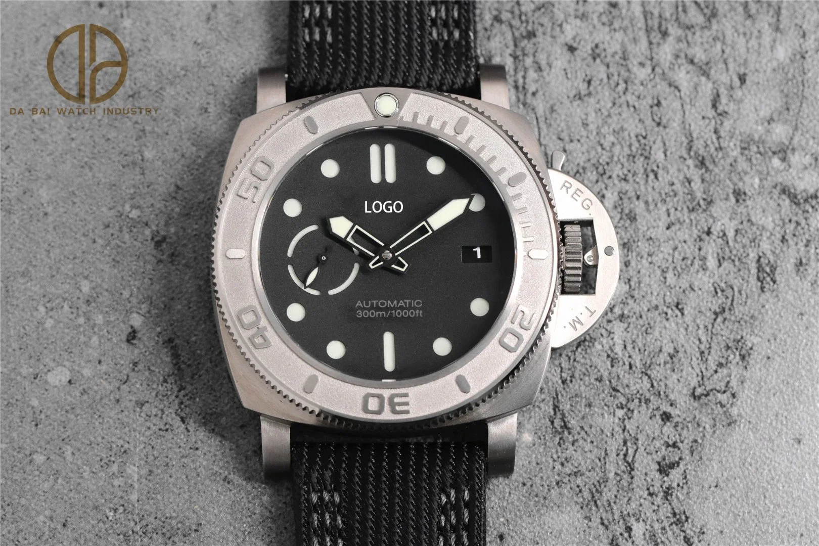 Super Clone Watch Vs Factory 984 Luxury 5A Watch P9010 Movement Titanium Watch Carbon Fiber Watch Men's Mechanical Watch