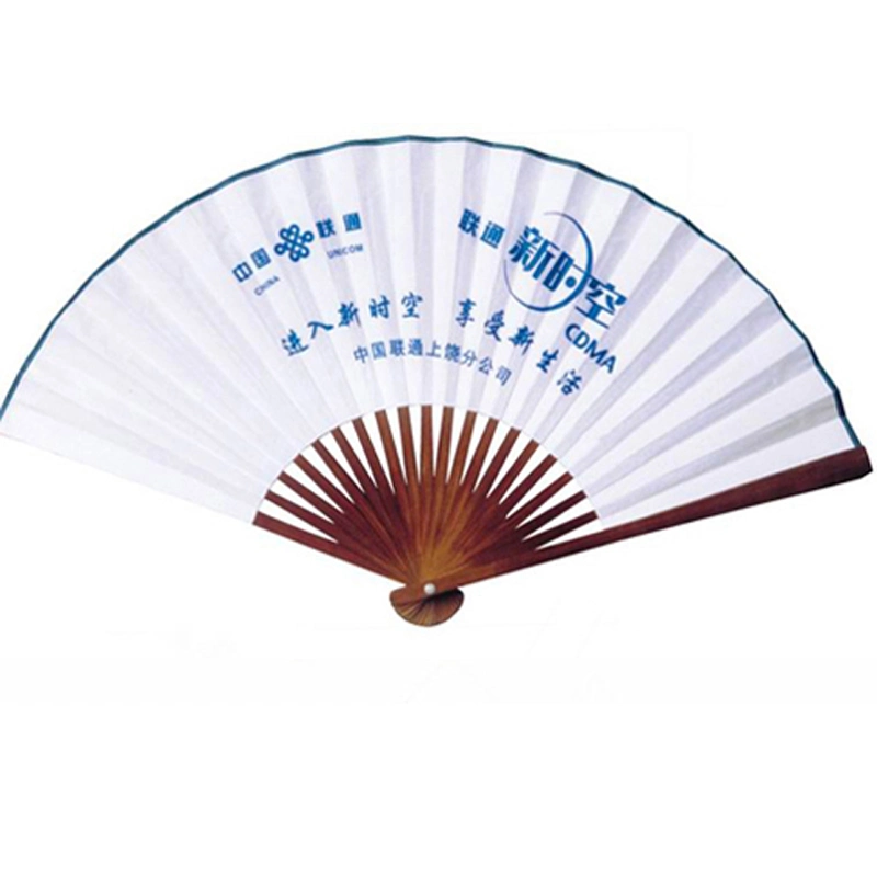 Promotion Papier Bamboo Fan / Papier Fan