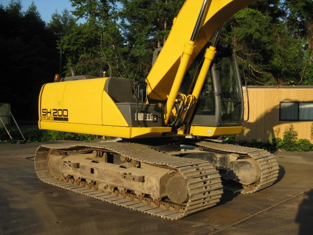 20 Ton Used Excavator Hydraulic Crawler Construction Machinery Sumitomo Sh200-5 Excavatrice Excavadora Usada