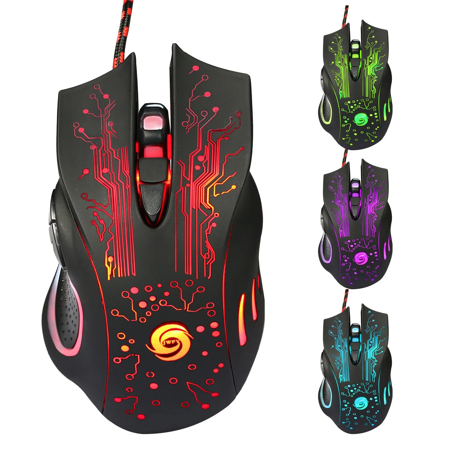 Promotional Business Gifts Computer Optical USB Wired Mechanical RGB Gaming Mouse