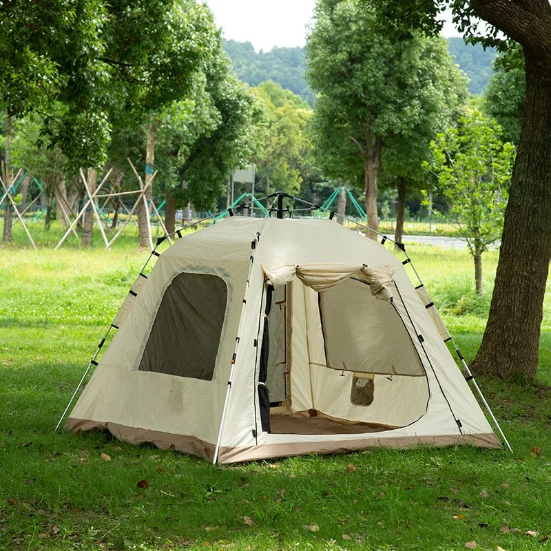 Outlet Nuevo patrón fácil un toque Campsite automático Camping Tent Tienda al aire libre