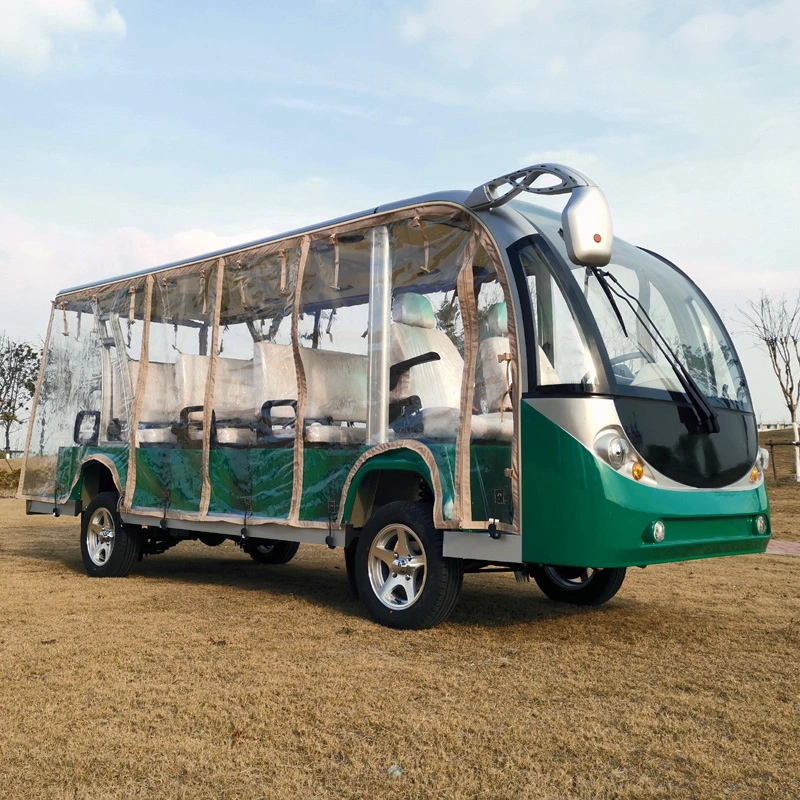 Lithium Ion 14 Seater Tour Golf Car Mini Shuttle Bus