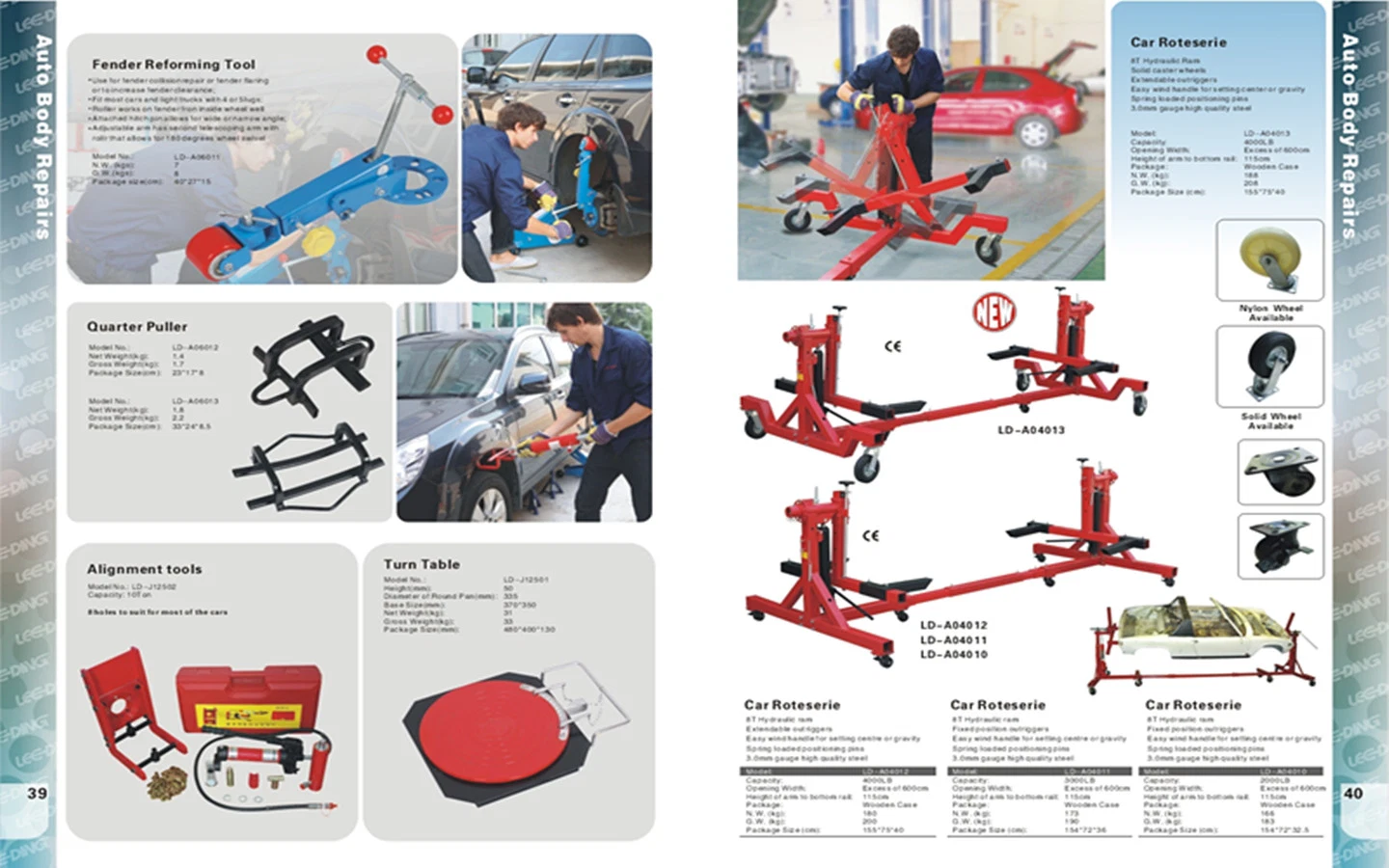 Car Body Rotisserie 4000lb, Auto Twirler Plus, Auto Repair Tool