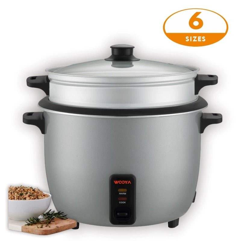 Rice Cooker Household Appliance with ISO 9001 China Manufacturer Simple Cooking Pot and Steamer