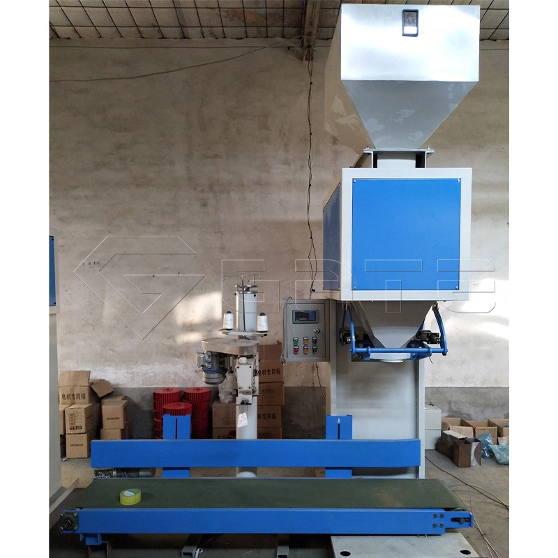 Gate 20-60kg/Bag Semi Automatic Powder Packing Machine Fertilizer Bagging Equipment for Sale