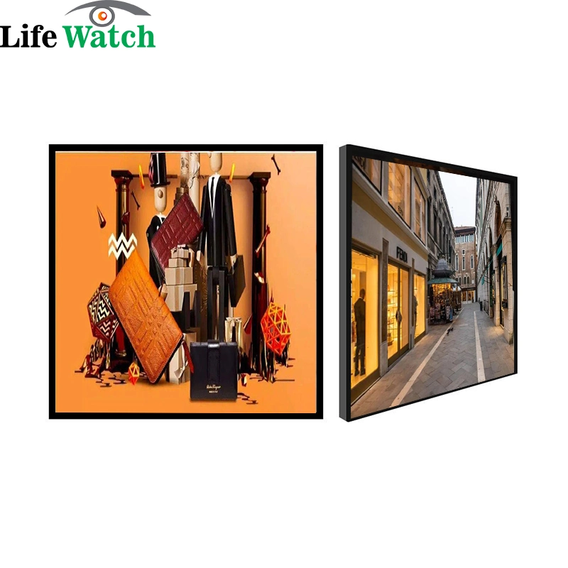 Lifewatch 39-Inch Indoor LCD Square Display WiFi Advertising TV Screen for Shopping Mall