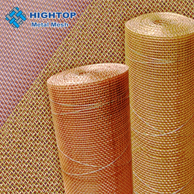 Ultra Fine 200 Mesh Emf Shielding 0.03 mm 100% Pure Copper Woven Mesh Fabric