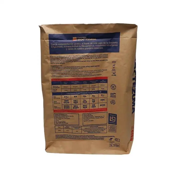 2ply 3 Ply Kraft Paper Valve Cement Packaging Bags, Factory Customise 2layer 3 Layer Pvse Bags 20kg 25kg 50kg Cement /Wall Putty/ Powder/Flour/Feed

Sacs d'emballage de ciment en papier kraft à 2 plis et 3 plis, personnalisation d'usine de sacs Pvse à 2 couches et 3 couches de 20 kg, 25 kg, 50 kg de ciment / enduit mural / poudre / farine / alimentation.