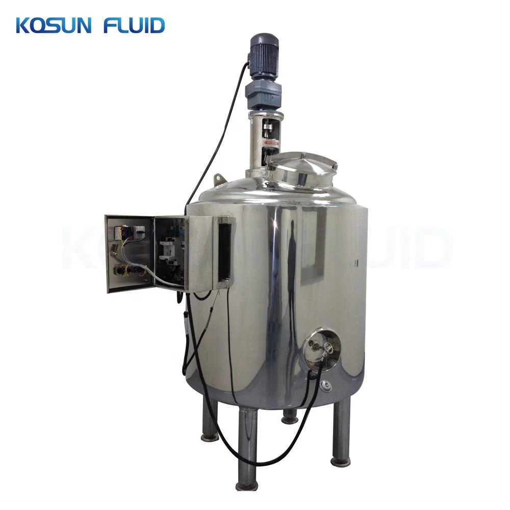 Food Grade Heating & Cooling Yogurt Milk Fermentation Tank