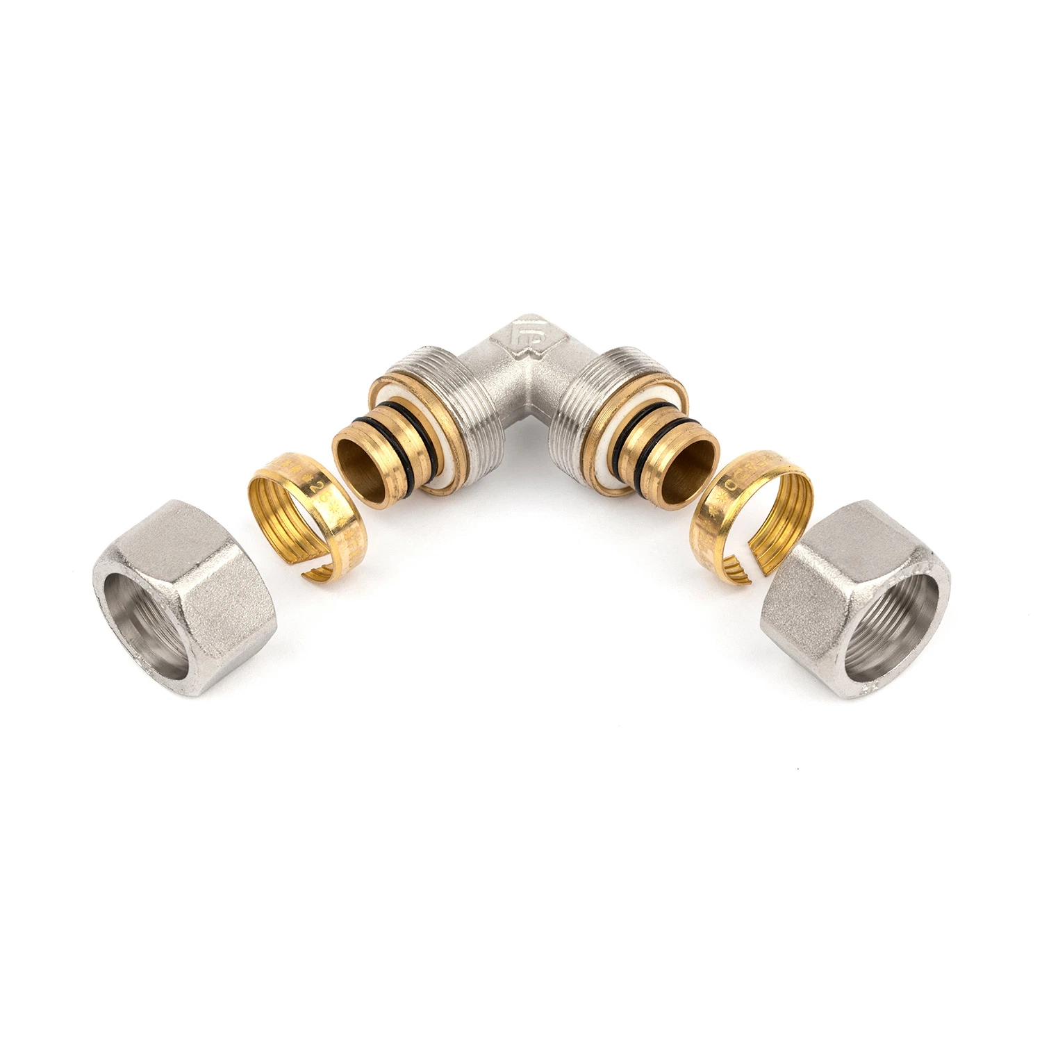 Equal Elbow Connector for Pex Al Pex Pipe Brass Fittings