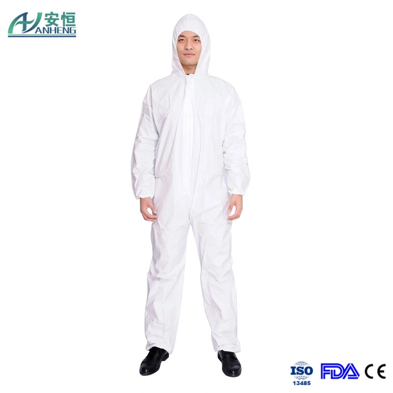 4/5/6 Taped Disposable Waterproof Overalls by SMS or Microporous Coveralls XL Film Laminated Materials