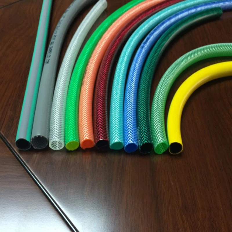 High Pressure PVC Polyester Braided Hydraulic Strength Hose 25mm