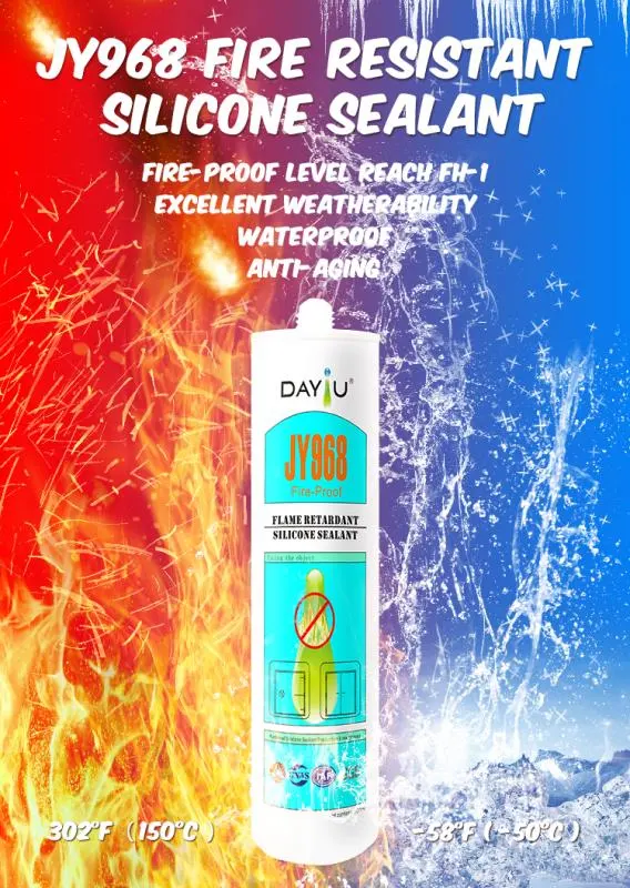 Fire-Proof Silicone Sealant Onsale Jy968 Fire-Proof Silicone Sealant Hotsale