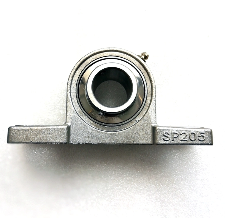 Agricultural Machinery Seat Outer Spherical Bearing Ssucp205 Ssucfl205 Stainless Steel Pillow Block Bearing with Square Seat