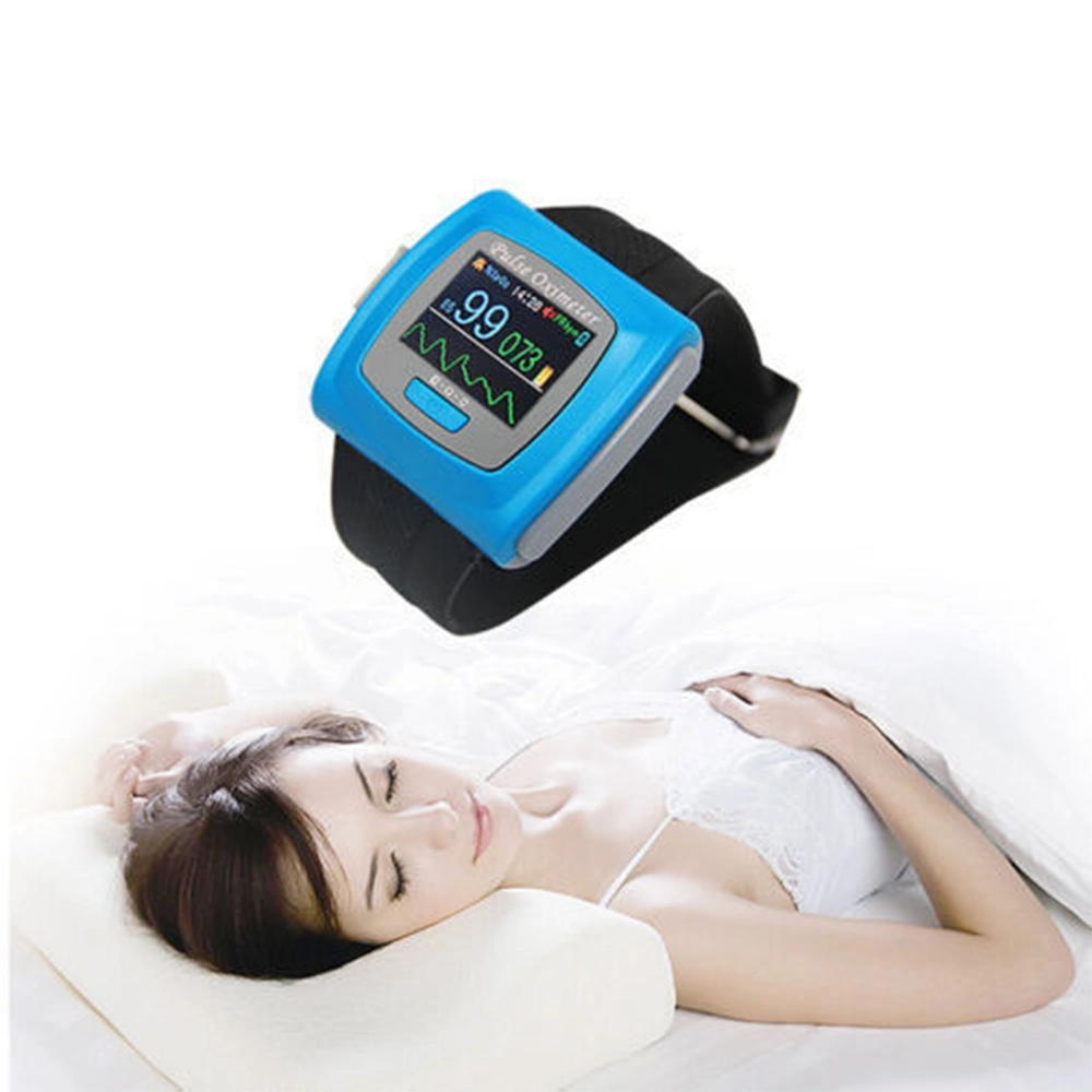 Handheld Medical Color Display Blood Testing Equipment Electronic Blood Analysis Machine Portable Wrist Pulse Oximeter