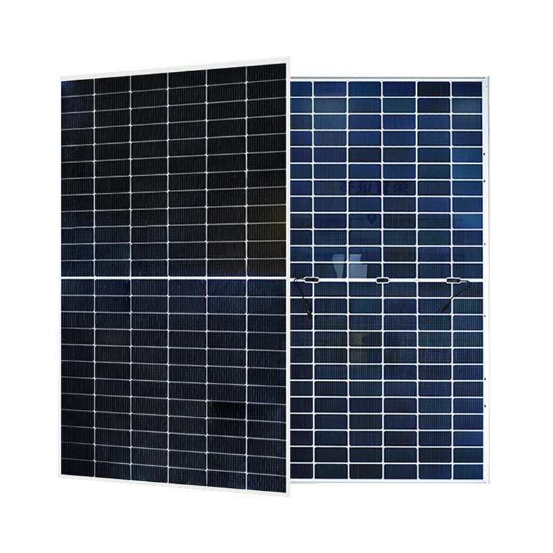 TUV CE Half Cell Poly PV Fold Bifacial Module Renewable Home System 575W Photovoltaic Solar Energy Power Panel