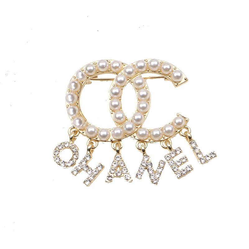 Wholesale/Supplier Price Women Luxury Letter Cc Brooch Famous Brand Inspired Designer Cc Brooches and Pins Pins