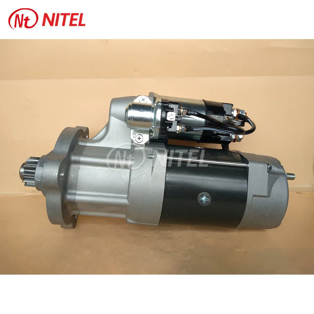 Nitai Delco 65262017074 12V Moteur de démarrage de voiture Usine Delco Remy 42mt Moteur de démarrage Chine Auto Starter Moteur de démarrage pour Doosan