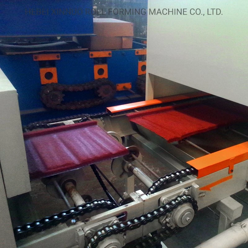 Xinnuo Stone Coated Roofing Tile Making Machine Line