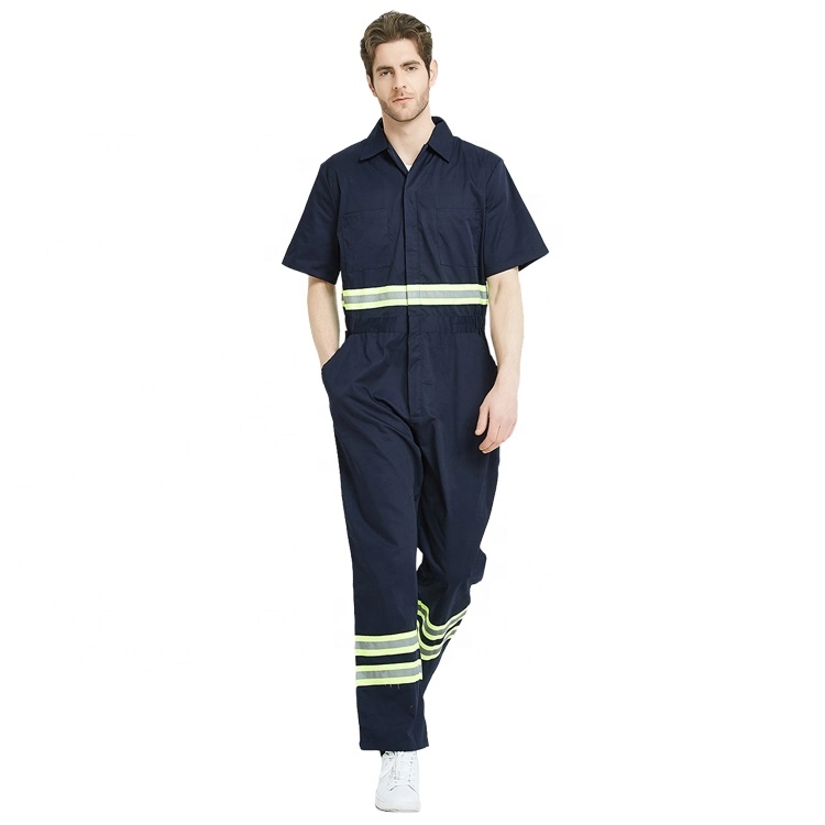 Wholesale/Supplier Workwear Coveralls Men Short Sleeve Overalls Summer Safety Coveralls Customize Coverall