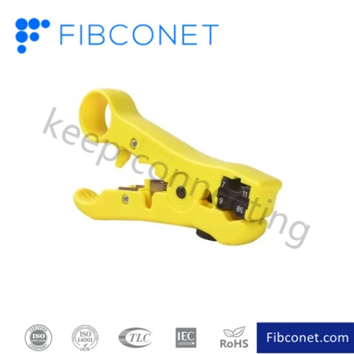 Fibconet FTTH Hand Cable Stripping Tool Coaxial Cable Stripper