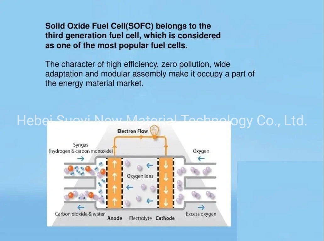 Scandium Stabilized Zirconia Electrolyte Powder for Sofc Oxygen Sensor Functional Ceramics