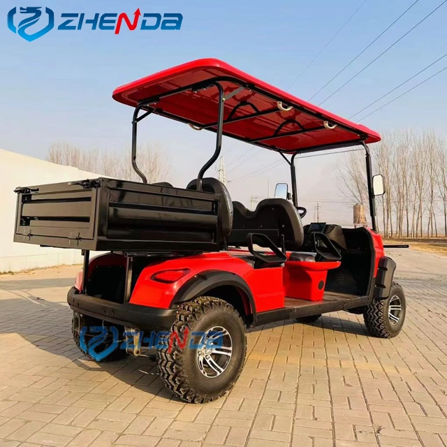 High Power Club Vehicle Electric Golf Carts Smart Touch Screen Equipped Utility Buggy Fast Electric Car