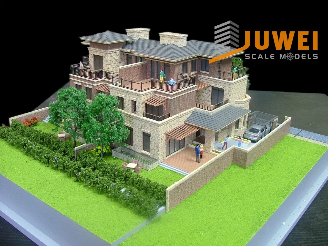 Customized Architecture Scale Model of Villa Building (JW-28)