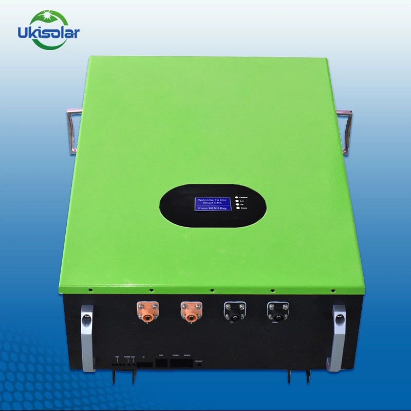 Ukisolar A Grade OEM ODM 10kw 48V 200Ah 100Ah Lithium-Ionen LiFePO4 Powerwall Pack-Akku