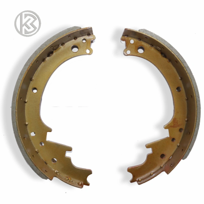 Crescent-Shaped Components Friction Material Semi-Metal Ceramic Non-Asbestos Brake Sheos for Toyota K2246K2249K2250K2251K2252K2253K2254K2255