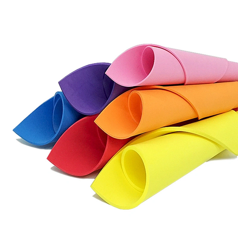 Custom Color EVA Foam Sheets Rolls Thickness of 5mm 1mm 2mm 3mm 4mm 6mm