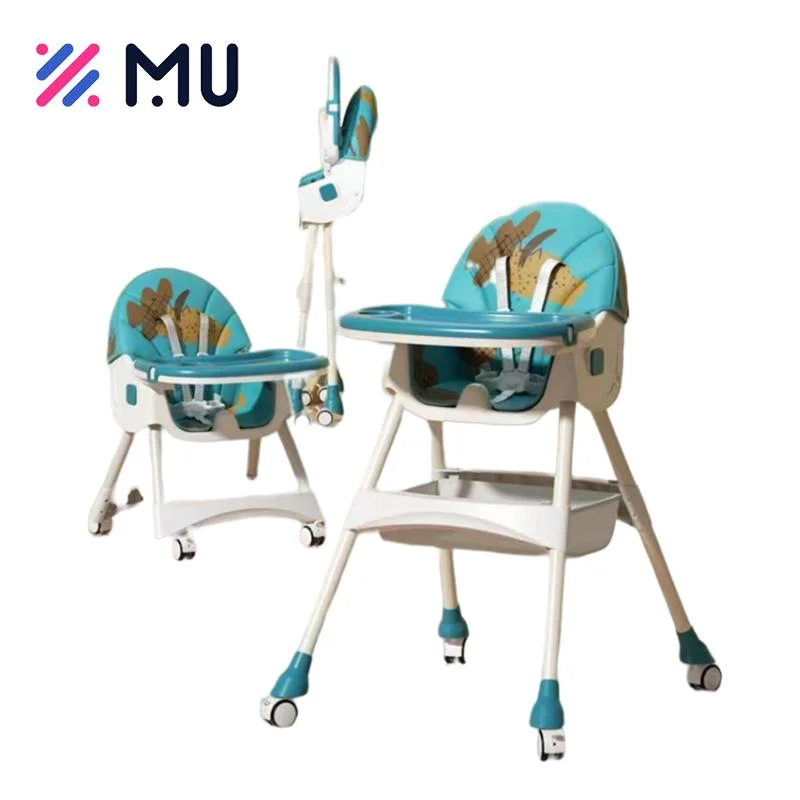 Chaise à bascule réglable en hauteur en gros 3 en 1 Chaise haute pour bébé pour les repas