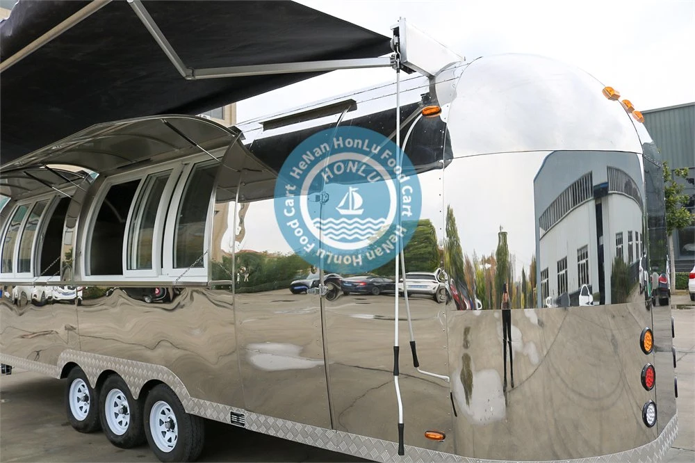 Servicio de Catering móvil Airstream Tráiler adecuado Carreta tráiler