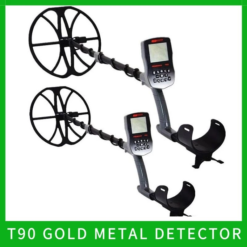 Gold Hunter T90 Pinpointer Detector de oro resistente al agua de largo alcance subterráneo Detector de metales Detector de metales industrial