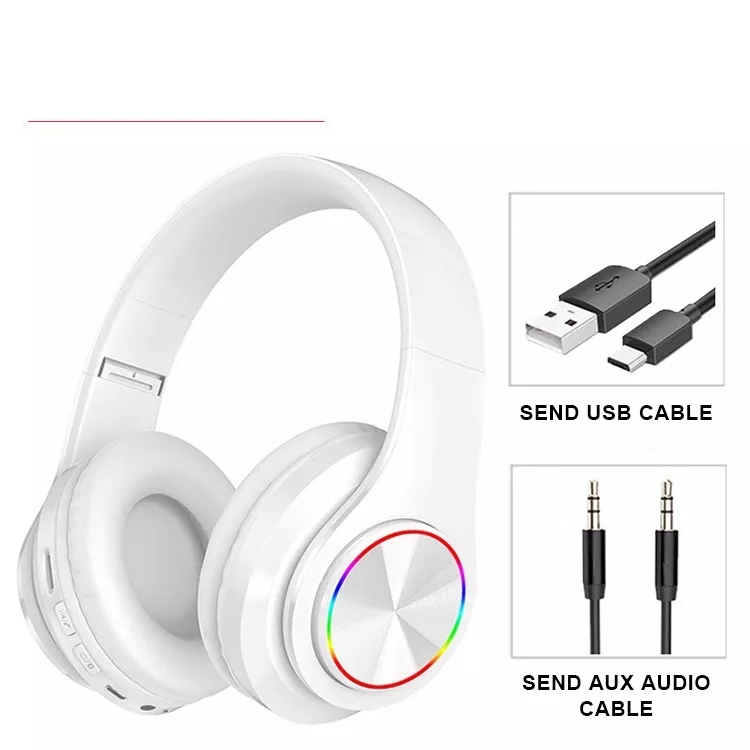 Support TF Micro SD Card MP3 High quality/High cost performance  Computer Gaming Accessories Wireless Bluetooth Headphones